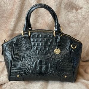 Brahmin Melbourne Black Handbag